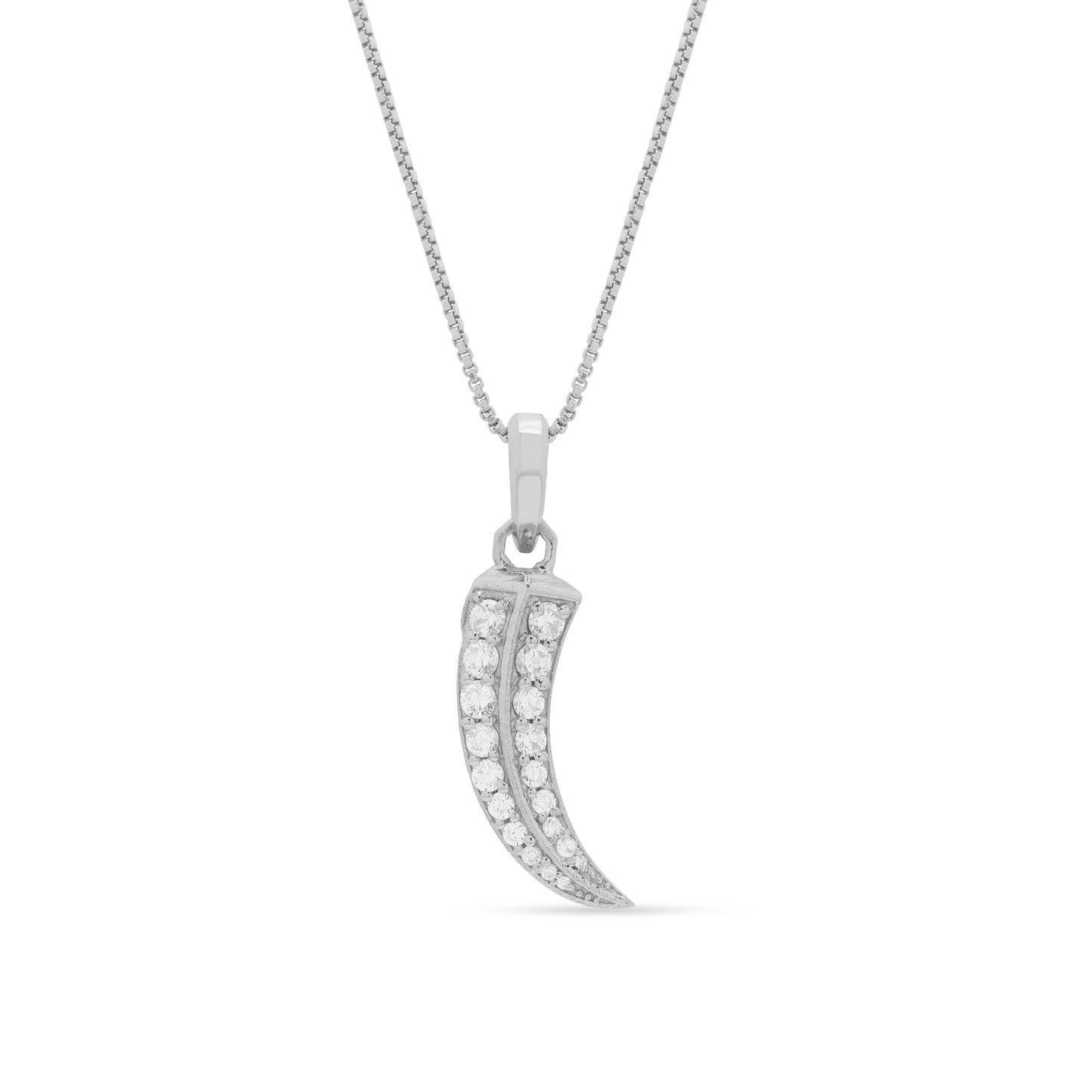 Tiger Claw Pendant White