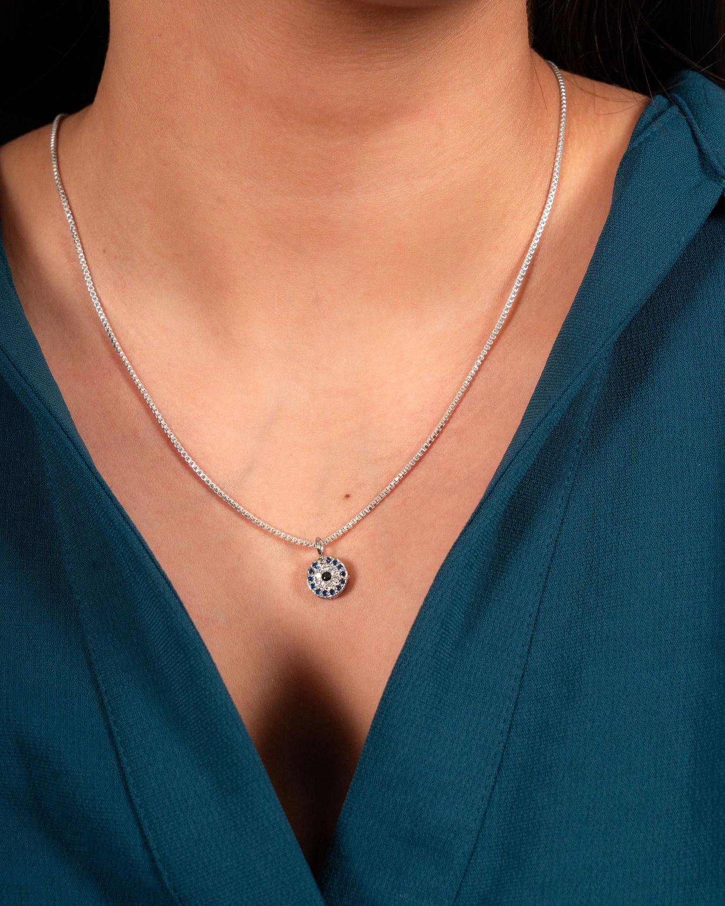 Evil Eye Pendant Gold