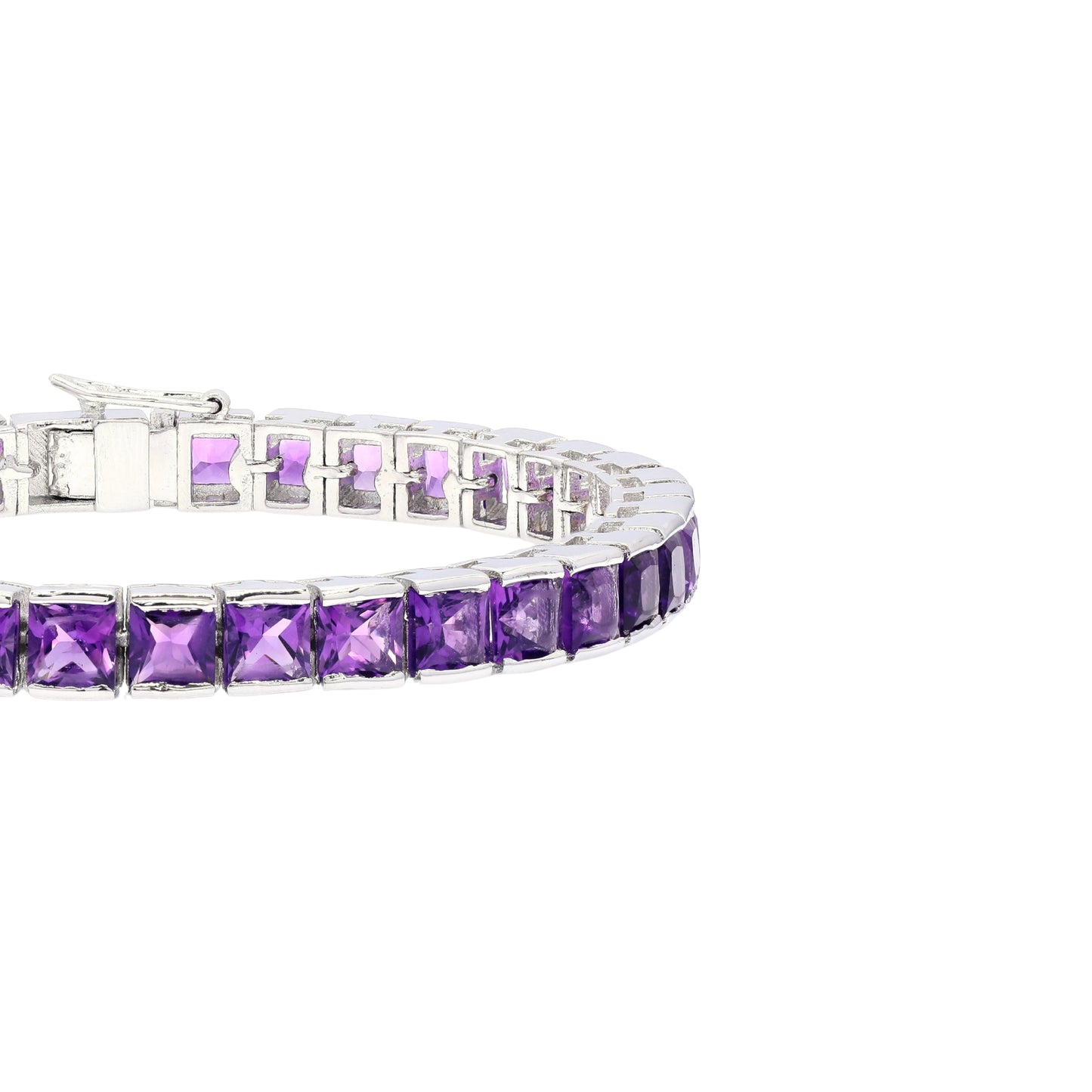 Amethyst Princess Tennis Bracelet