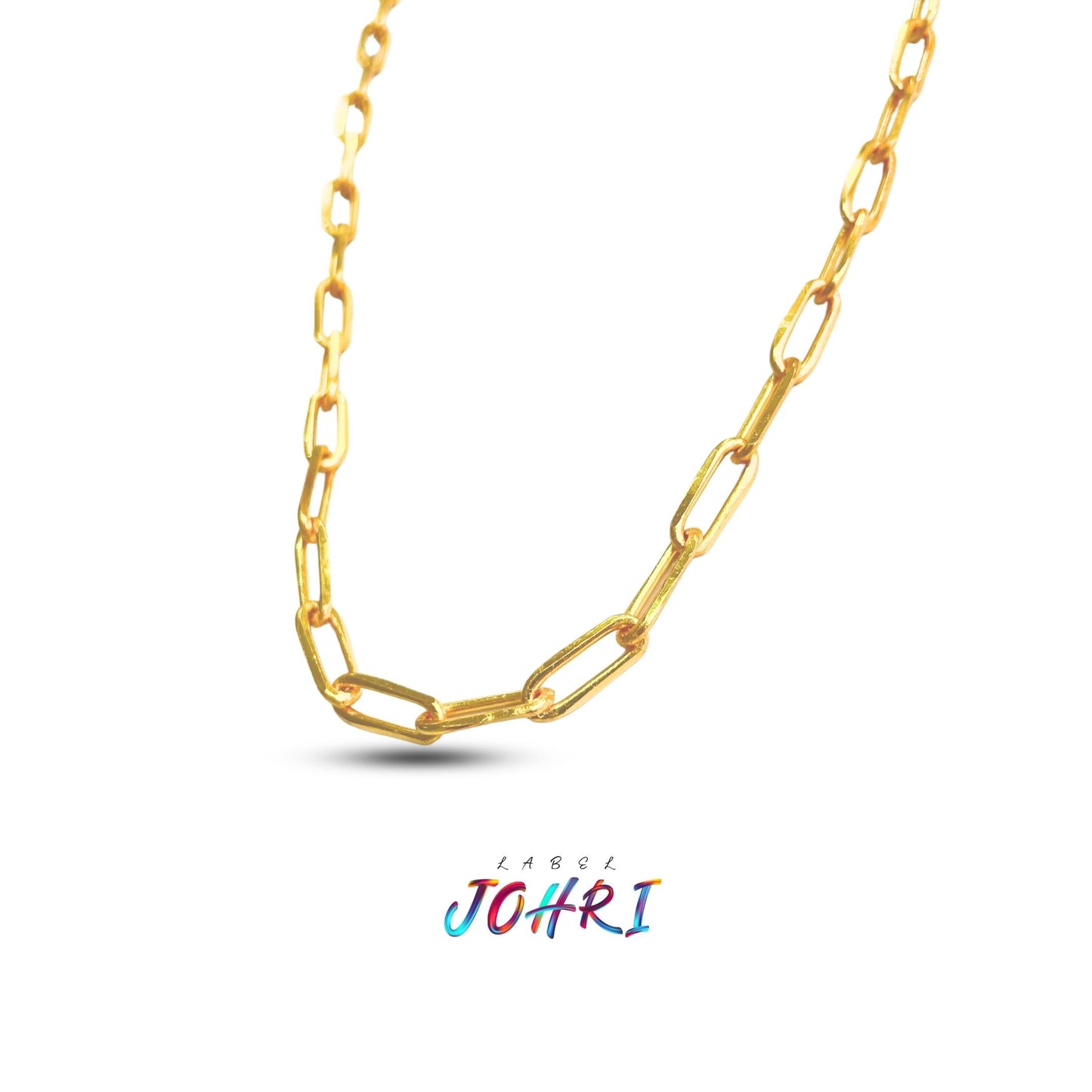 Paper clip Chain Gold