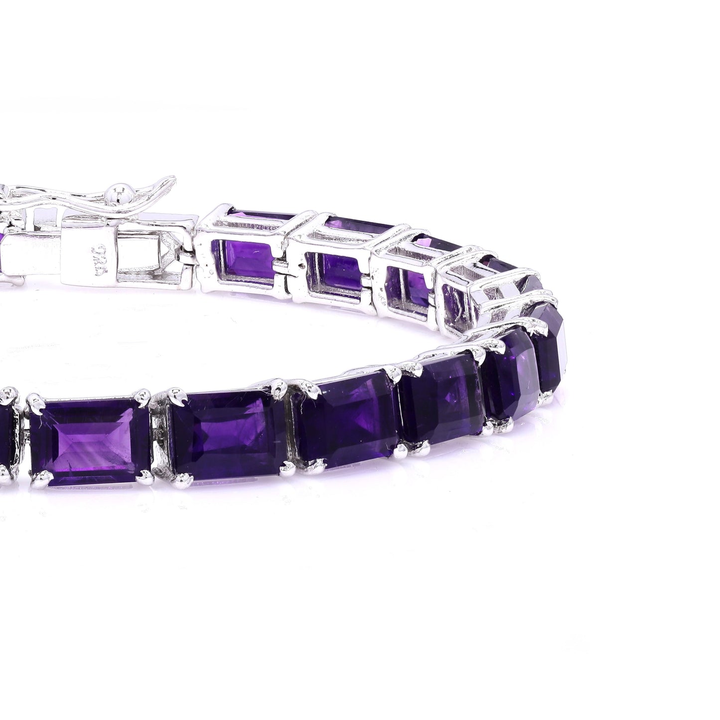 Octo Amethyst Tennis Bracelet
