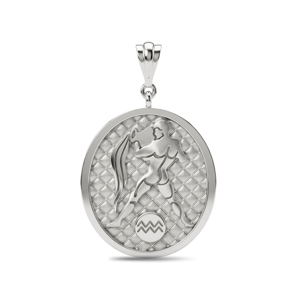 Aquarius Zodiac Pendant