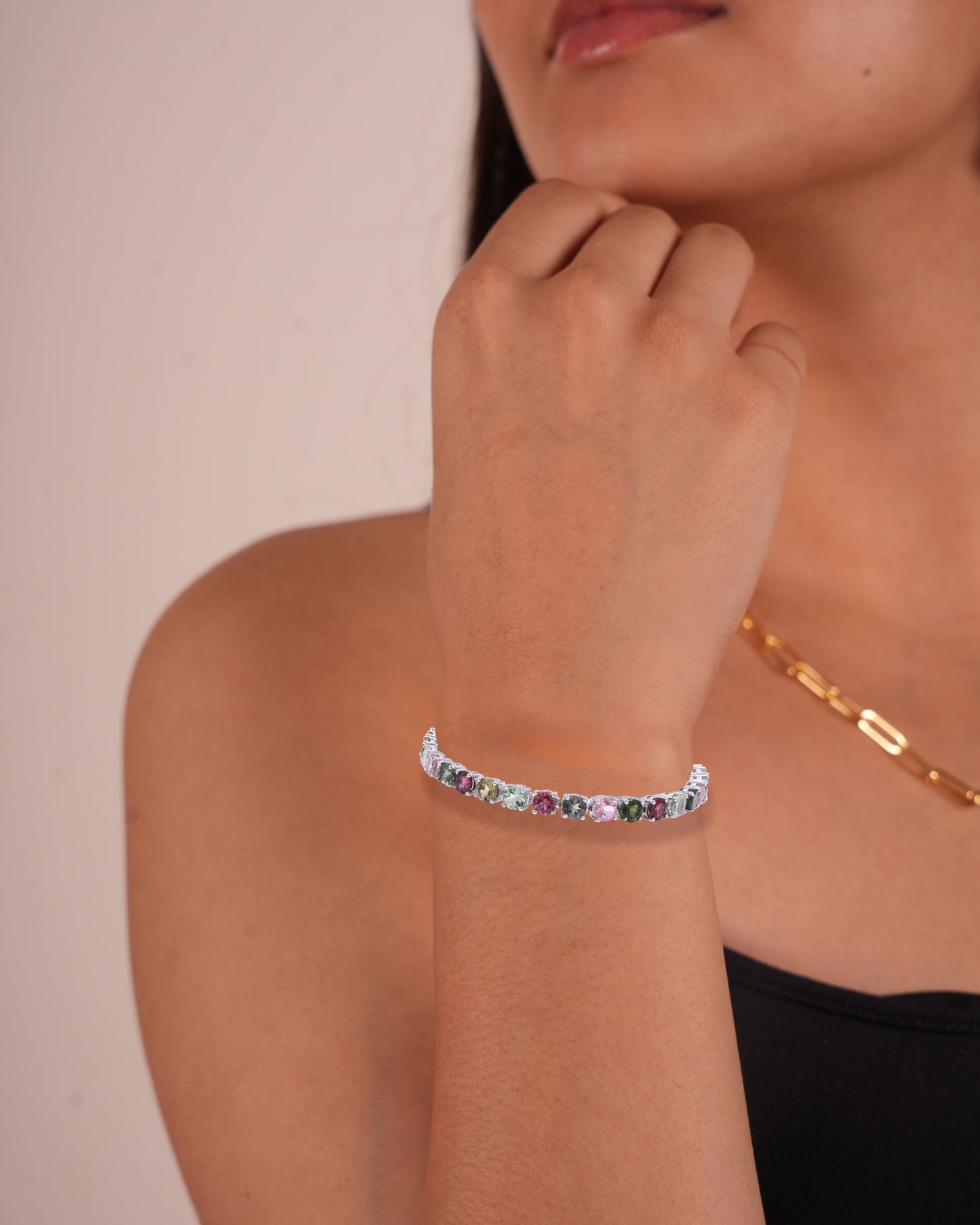 Tourmaline Tennis Bracelet 5mm