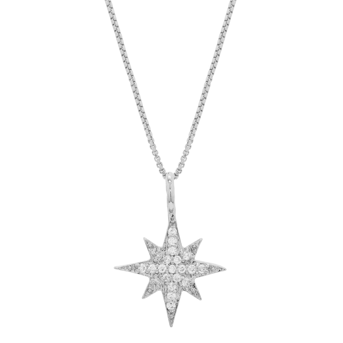 North Star Charm Pendant