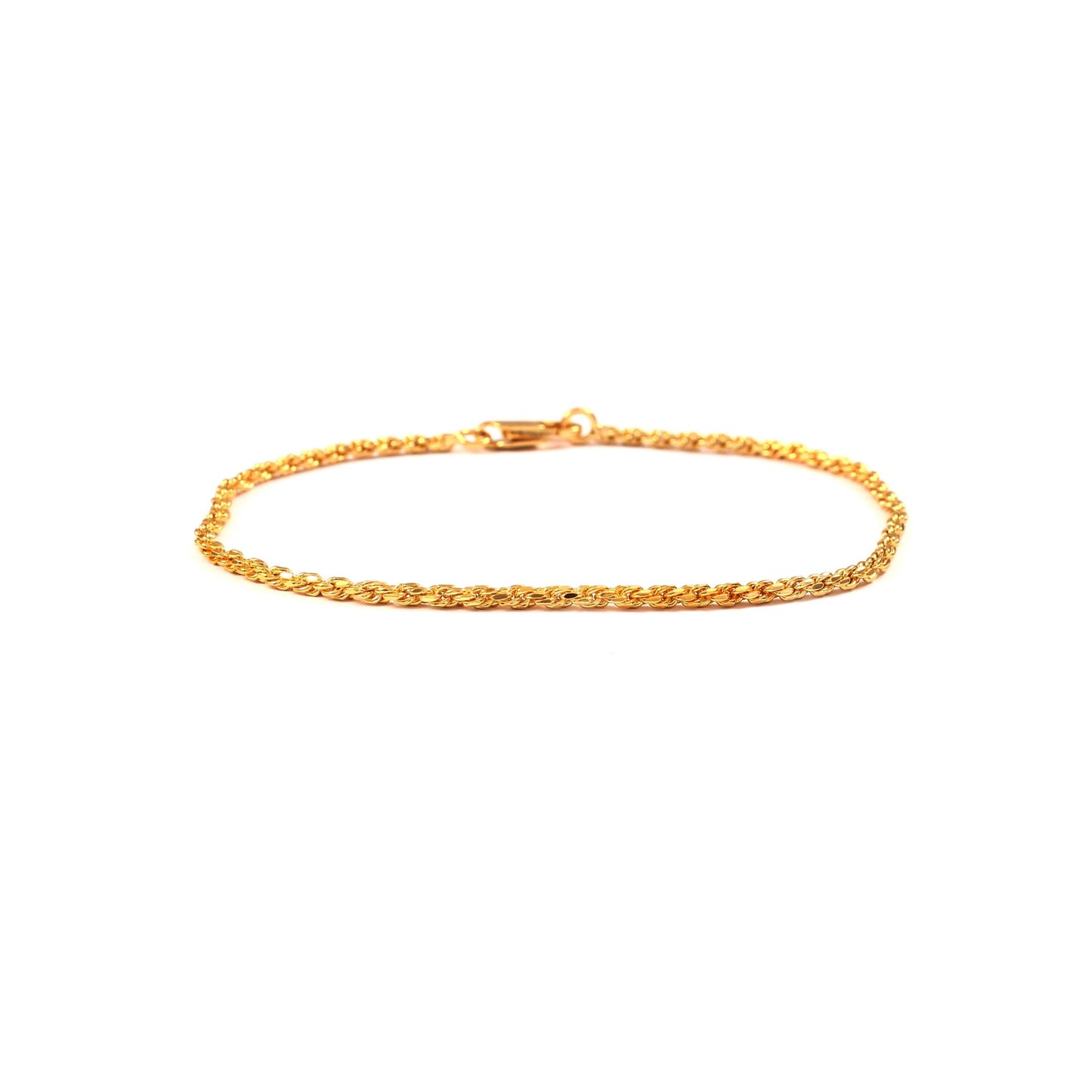 Rope Chain Bracelet Gold