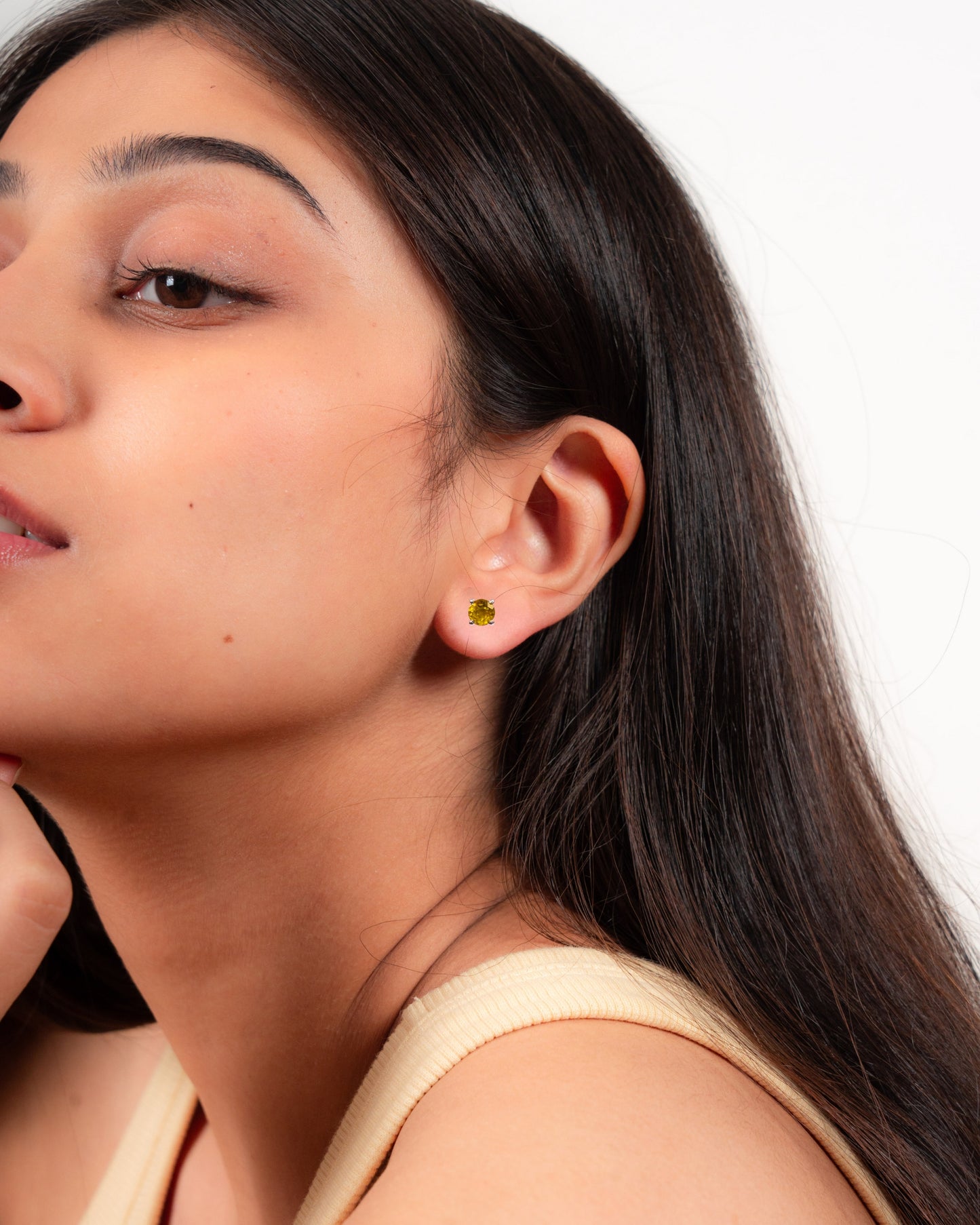 Citrine Studs