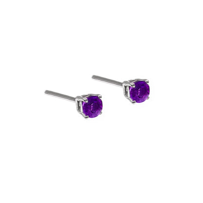 Amethyst Studs