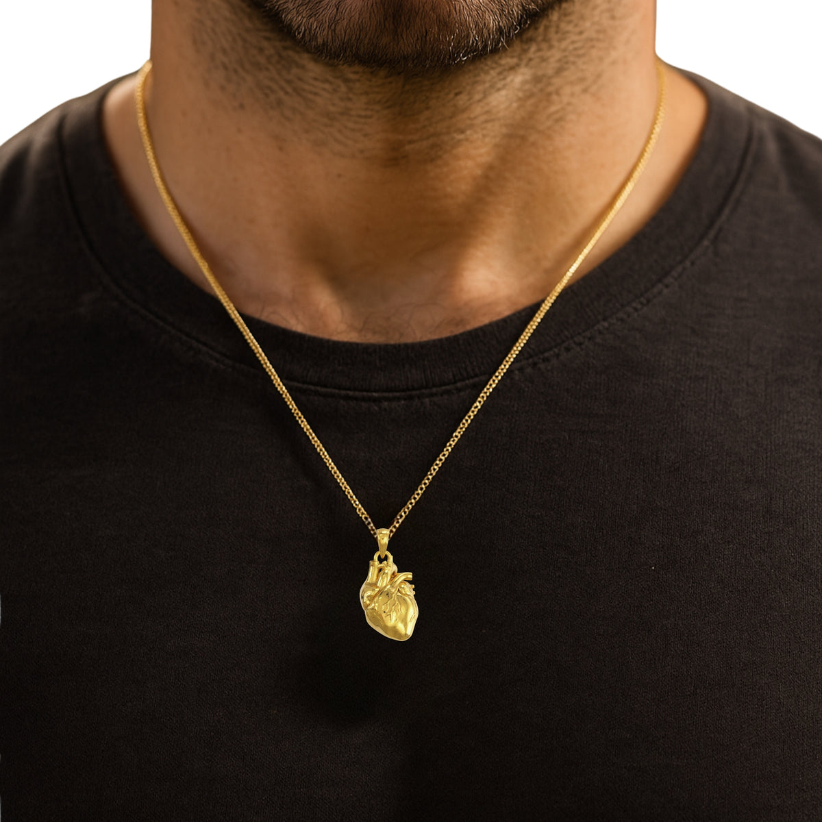 Anatomical Heart Pendant