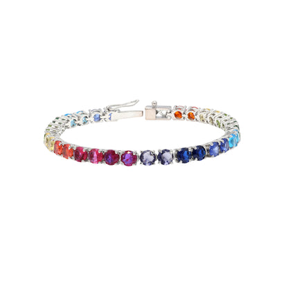 Rainbow Tennis Bracelet 5mm