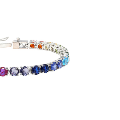 Rainbow Tennis Bracelet 5mm