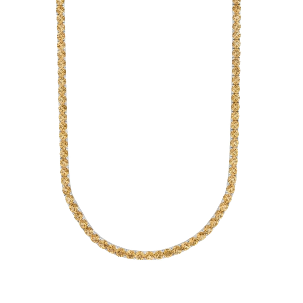 Citrine 5mm Tennis Chain