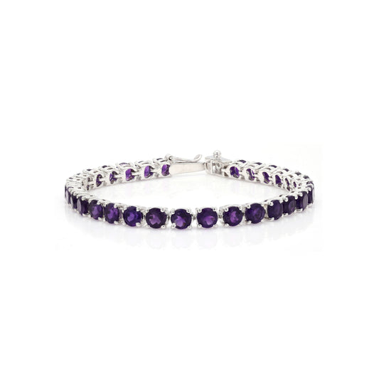 Amethyst Tennis Bracelet 5mm