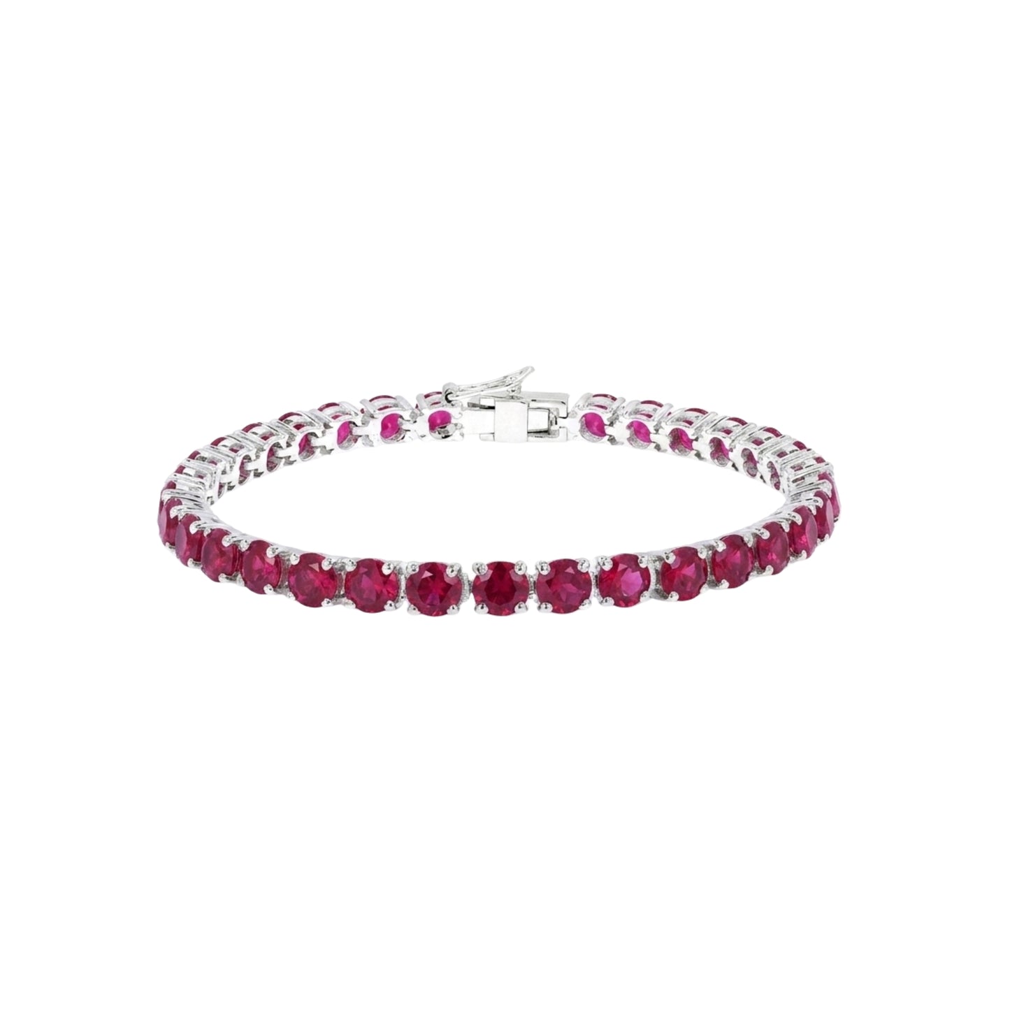 Ruby Tennis Bracelet 5mm
