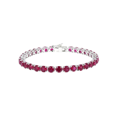 Ruby Tennis Bracelet 5mm