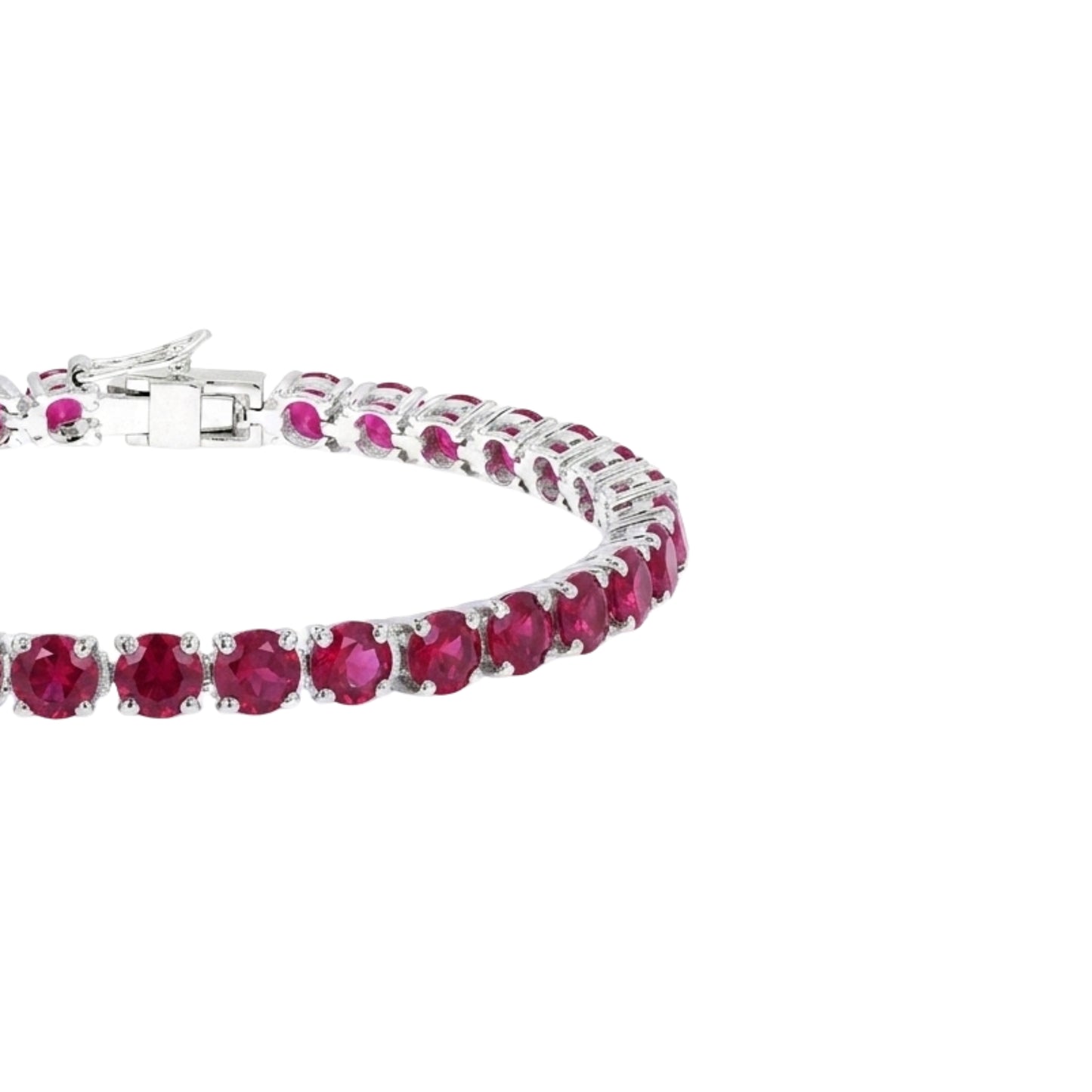 Ruby Tennis Bracelet 5mm