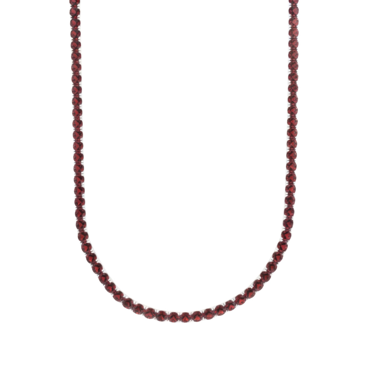 Garnet 5mm Tennis Chain