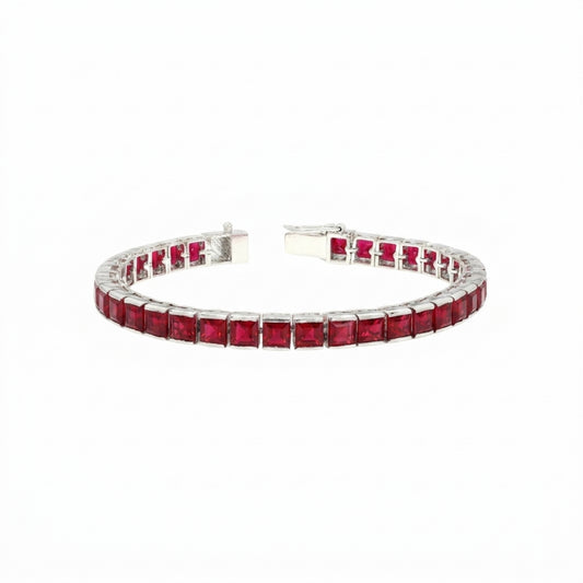 Ruby Princess Tennis Bracelet