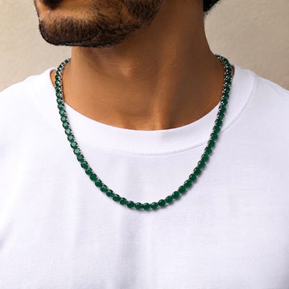 Green Onyx 5mm Tennis Chain