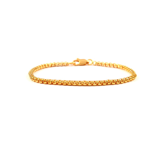 Box chain Bracelet Gold