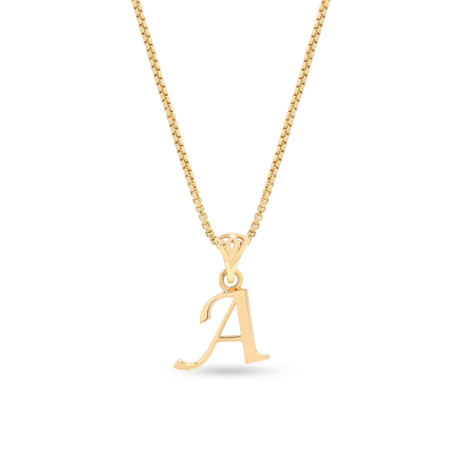 Curvy Initial Pendant