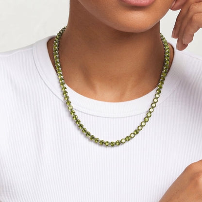 Peridot 5mm Tennis Chain