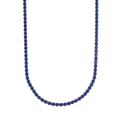 Blue Sapphire 5mm Tennis Chain