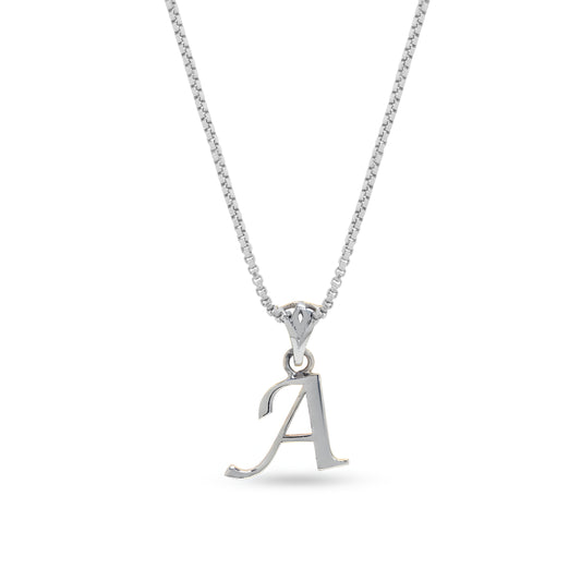 Curvy Initial Pendant