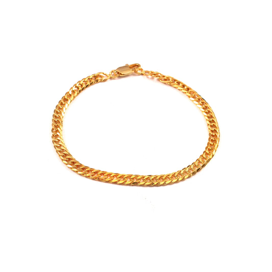 Miami Cuban Chain Bracelet Gold