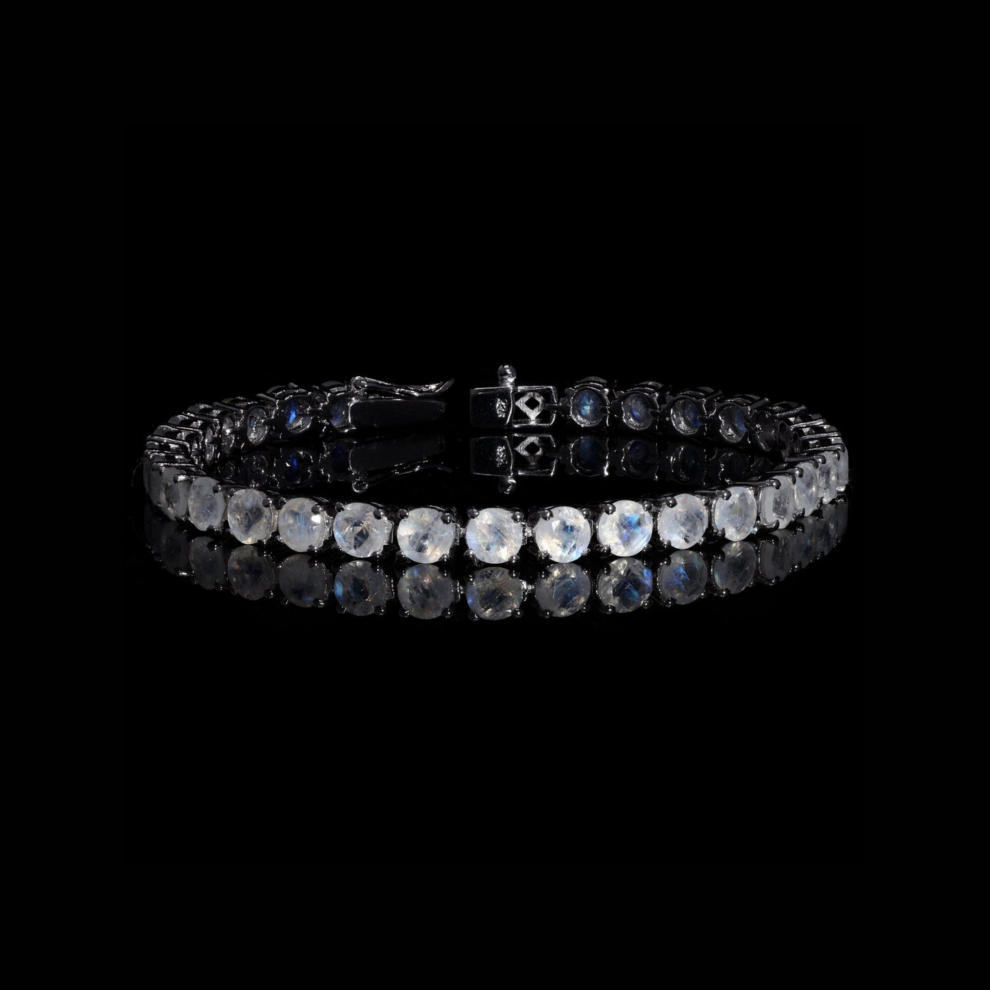 Moon Stone Tennis Bracelet 5mm