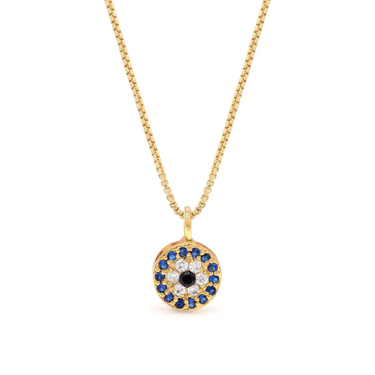 Evil Eye Pendant Gold