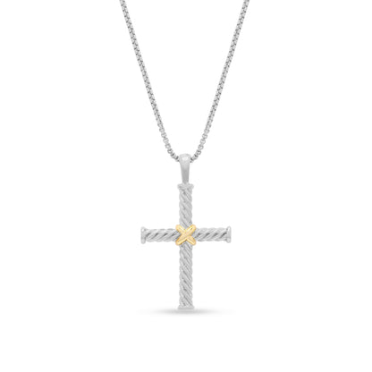 Classic Cross Pendant Gold