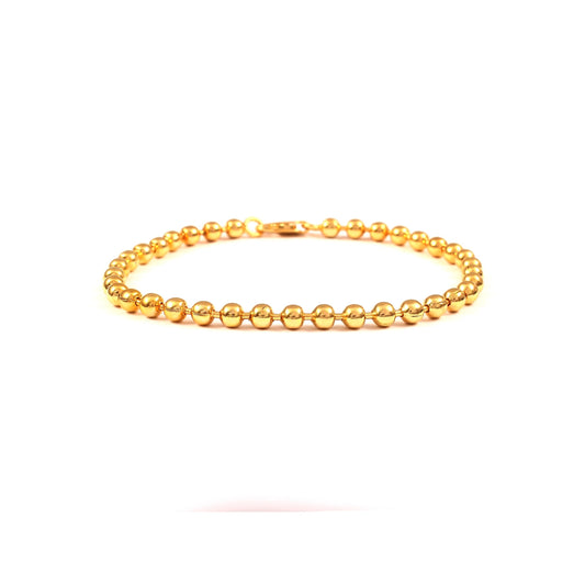 Ball Chain Bracelet Gold