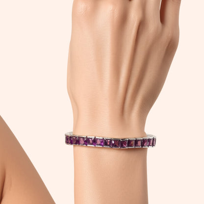 Amethyst Princess Tennis Bracelet