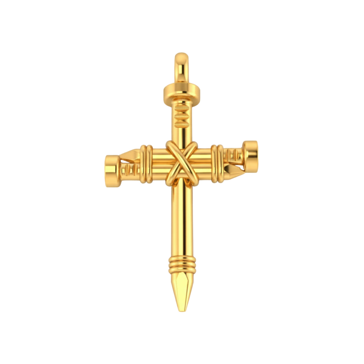 Nail Cross Pendant