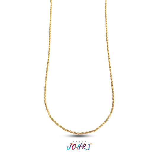 Mini Rope Chain Gold 2mm