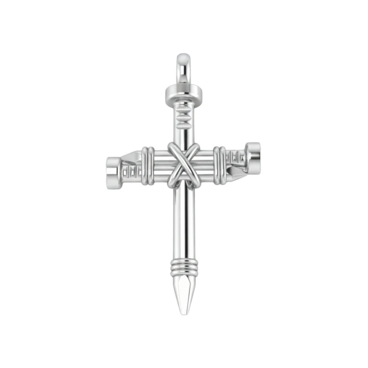 Nail Cross Pendant