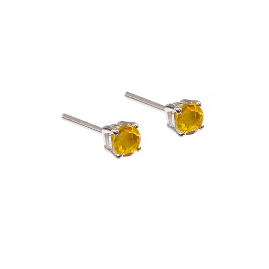 Citrine Studs