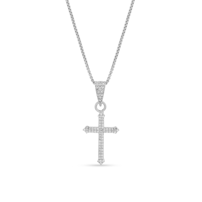 Angular Cross Pendant