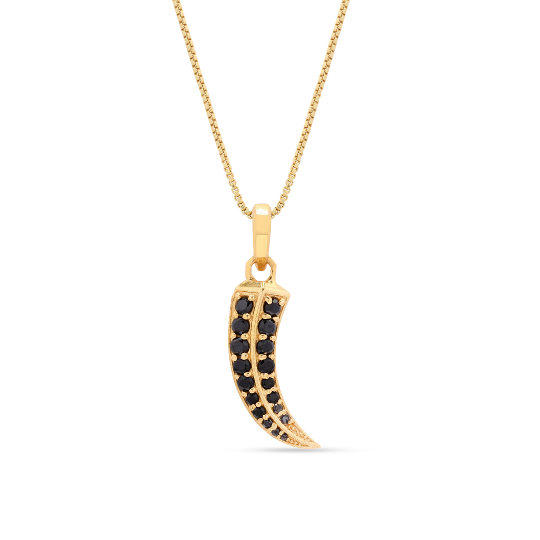 Tiger Claw Pendant Black