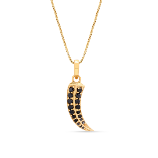 Tiger Claw Pendant Black