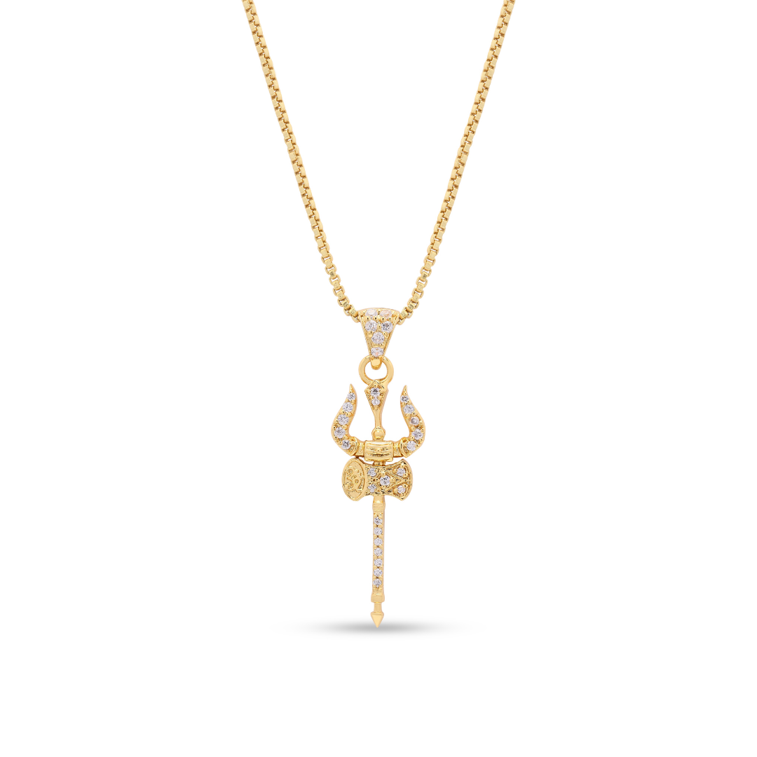 Shiva Amulet Gold