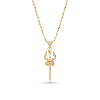 Shiva Amulet Gold