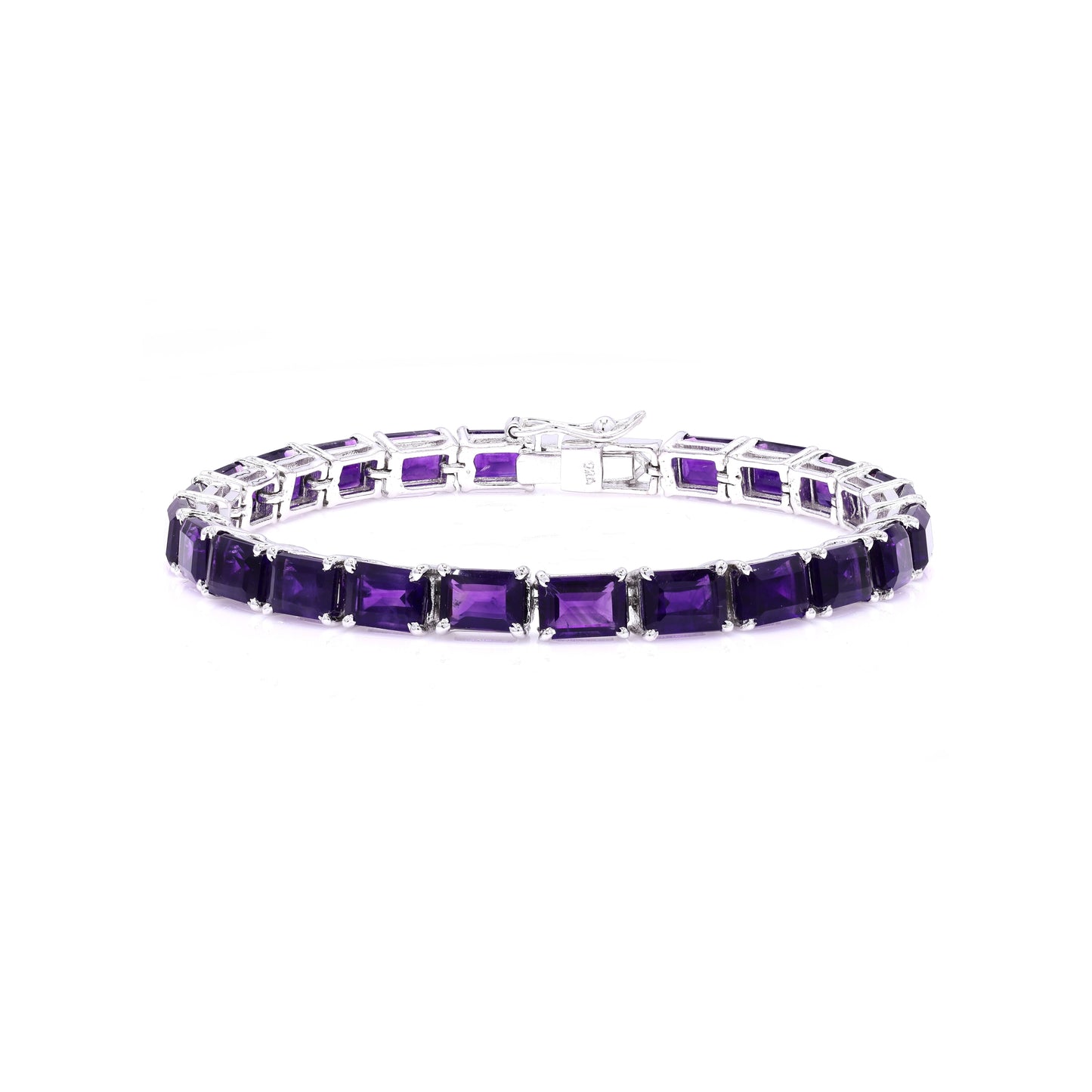 Octo Amethyst Tennis Bracelet