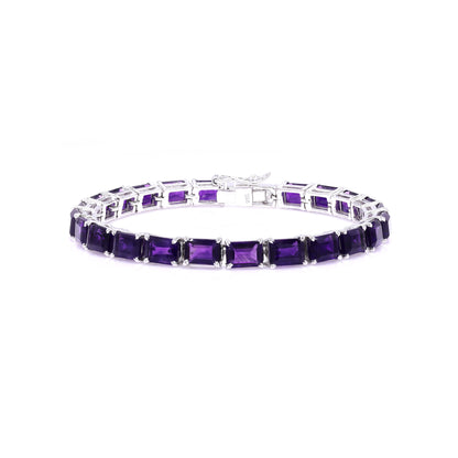 Octo Amethyst Tennis Bracelet