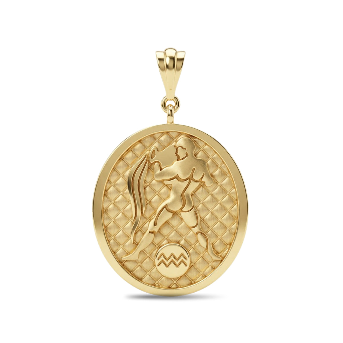 Aquarius Zodiac Pendant