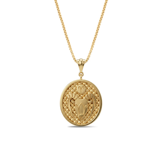 Aries Zodiac Pendant