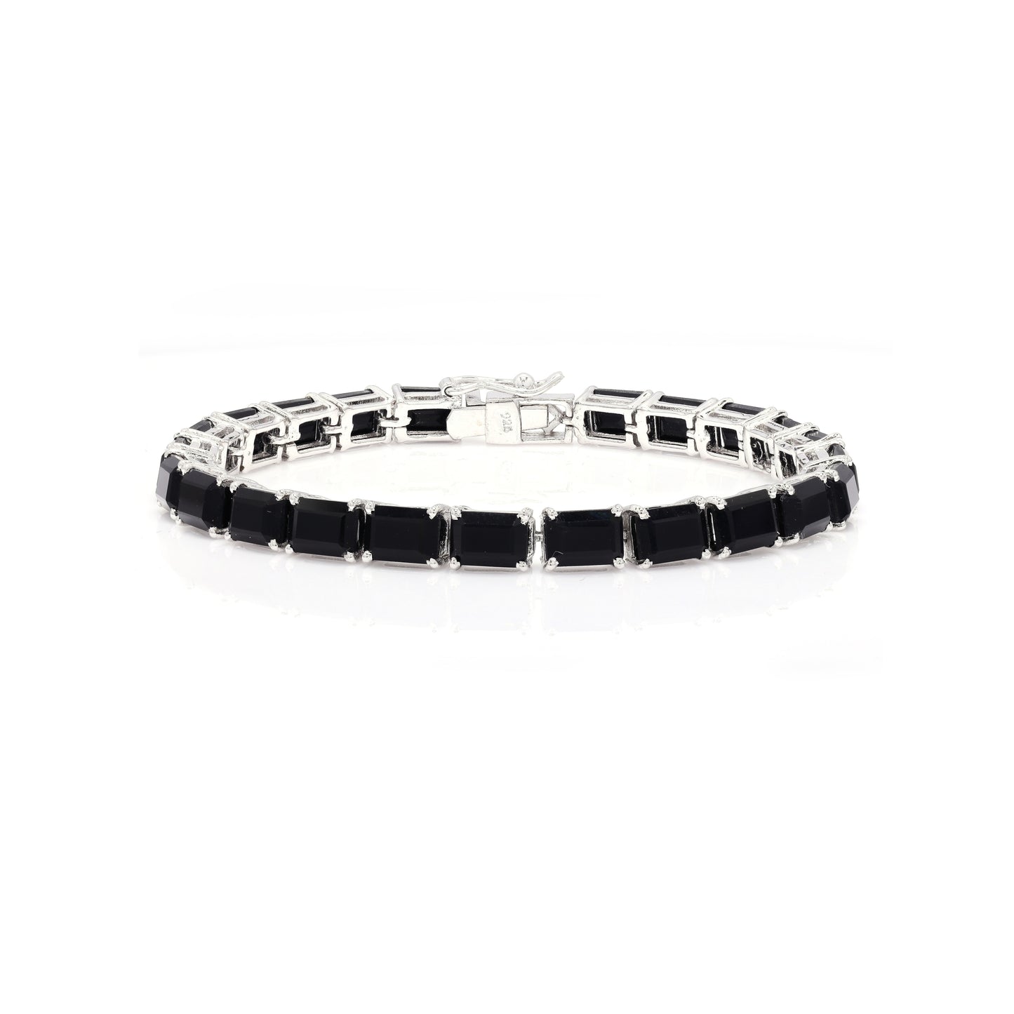 Octo Black Onyx Tennis Bracelet