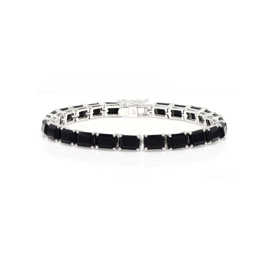 Octo Black Onyx Tennis Bracelet