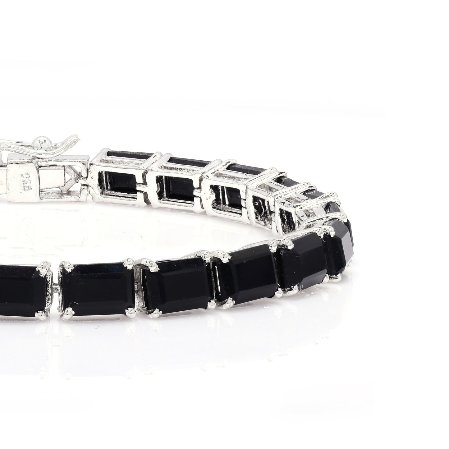 Octo Black Onyx Tennis Bracelet