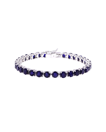 Blue Sapphire Tennis Bracelet 5mm